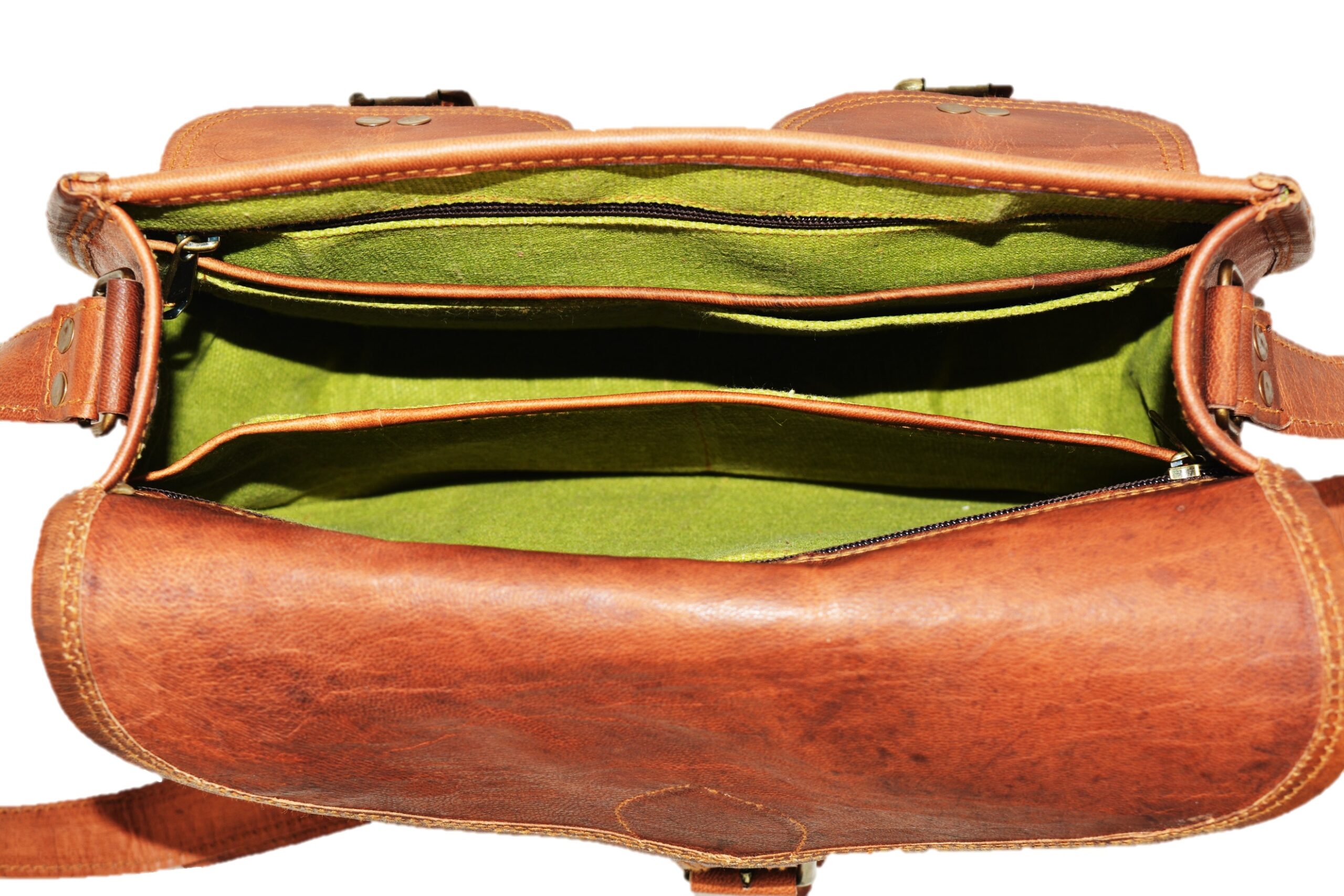 Leather Purse Designer Crossbody Shoulder Bag Travel Satchel Women Handbag Ipad Bag - Image 6